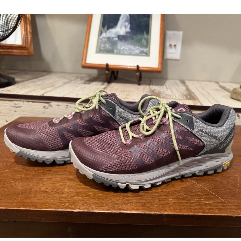 Merrell Gray and plum Athletic Shoes